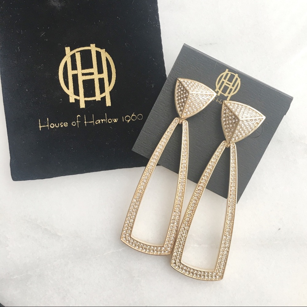 Gold Statement Earrings